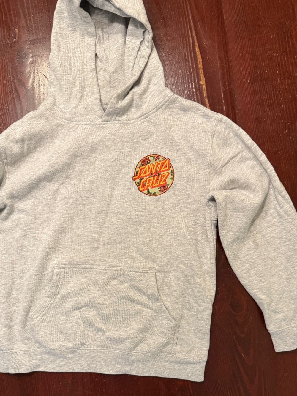 Santa Cruz Youth sz L Hooded Sweatshirt